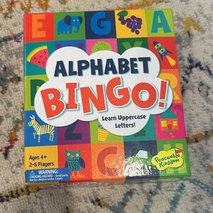 ✨ 3 FOR $10 ✨ Alphabet Bingo Game - Colorful Educational Toy